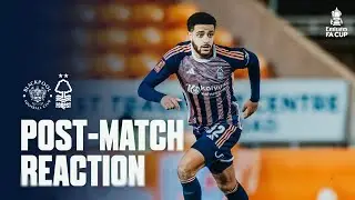 POST-MATCH REACTION: ANDREW OMOBAMIDELE | BLACKPOOL V NOTTINGHAM FOREST