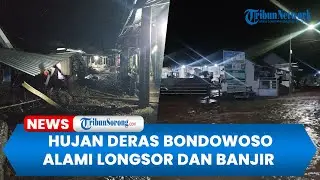 Terjang Bondowoso, Hujan Deras Berakibat Longsor Dan Banjir Sampai Rumpun Bambu Ambruk
