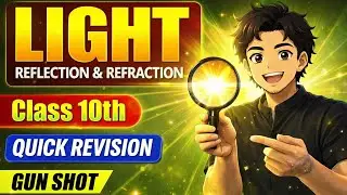 Light Reflection & Refraction One Shot | Class 10 Science | Quick Revision 2026