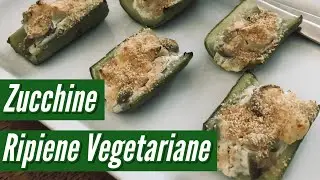 Ricetta Zucchine Ripiene Al Forno Vegetariane