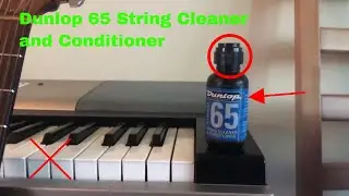 ✅  How To Use Dunlop 65 String Cleaner and Conditioner Review