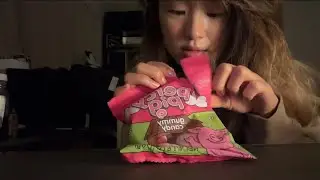 trying swedish candy assortment asmr (lofi crinkles + whispering) 