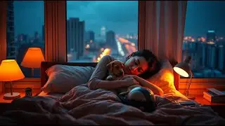 Fall Asleep Fast 🌙 Rain Sounds with Calm Piano | Sleep Music ASMR
