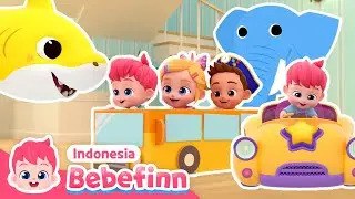 [BEST] Lagu Terbaik 2025 Bebefinn Indonesia | Kumpulan Lagu Anak | Roda di Bis + Bayi Mobi + ABC