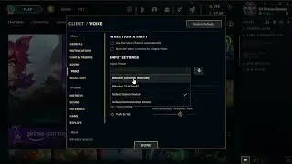 How to Add Microphone to Voice Chat in League of Legends? #lol