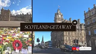 [4k] 🏴󠁧󠁢󠁳󠁣󠁴󠁿EP8 Edinburgh Royal Mile, tribute to QEII | City Walk | Scotland Getaway | @walkxtravel