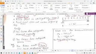 Design of Steel Structures (Analysis of Beam with Continuous bracing)