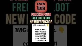 😱😱1MG new refer code, 1MG refer code, 😱😱1MG free loot shopping, Free shopping,Tata 1MG Free shopping