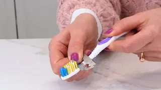 Old toothbrush? This trick will surprise you!