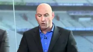Rugby union, Quarterfinal Ireland vs Wales at Wellington, New Zealand part 1.