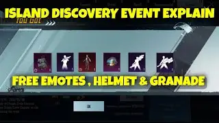 ISLAND DISCOVERY EVENT FULL EXPLAIN | GET FREE EMOTES - MYTHIC OUTFIT - GRANADE  @ParasOfficialYT