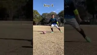 Easy strong skill ⚽️⚽️#shorts