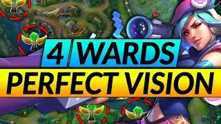 4 PRO TIPS for PERFECT Map Control - Vision Tricks to ABUSE in EVERY ELO - LoL Challenger Guide