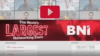 BNI Global Convention Networking Tutorial
