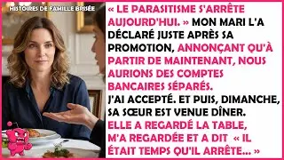 Mon mari m'a traitée de « profiteuse » après sa promotion. Alors je l'ai laissé tout payer lui-même.