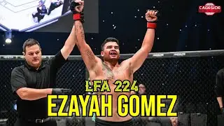 Ezayah Gomez Reflects On Pro Debut, Peterson Matchup, Cain Velasquez | LFA 224
