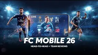 LIVE 😱 Team Reviews | H2H Matches |  LIVE FC Mobile FC26) | FC Mobile