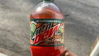 Mtn Dew Baja Blast Cabo Citrus Review!