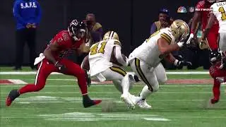 Alvin Kamara injured by Deion Jones: Saints vs Falcons Week 14