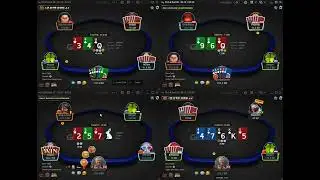 Playing PLO6 With Some Enormous Punters On GG Poker