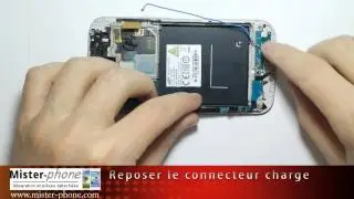 Samsung Galaxy S4 changer ecran LCD vitre tactile chassis Tutoriel HD 1080p i9505 i9506