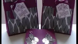 Silver Republic & Stampin' Up! Saturday - Autumn Tumble Gift Bag