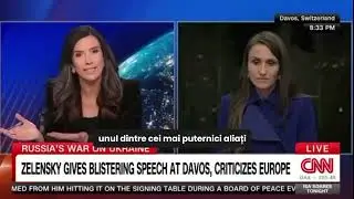 Intervenția ministrului Oana Țoiu la Davos, la CNN International, &icirc;n emisiunea &rdquo;Down the line&rdquo;