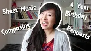 Channel's Turning Four, Composing, Selling Sheet Music, Answering YOUR Questions