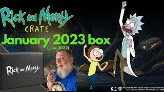 Rick and Morty Quarterly Loot Crate Box Opening!!