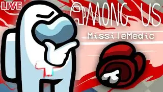 Trying to Survive with Impostors Around Me - Among Us LIVE (#1)