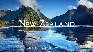 NEW ZEALAND-4K SCENIC RELAXATION FILM WITH CALMING MUSIC
