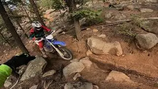 Crazy Single track in Westcreek | Can the KLX250 handle this single track