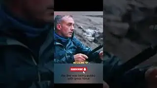 Giant 2.31 Meter Sturgeon Caught in Dangerous River | Bears, Drones & Extreme Fishing