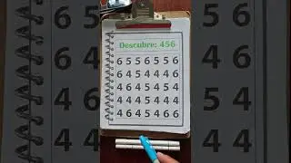 Localiza el n&uacute;mero 456