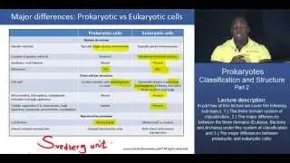 OAT:  Prokaryotes: Classification and Structure - Part 1 &ndash;  Prokaryotic and Eukaryotic cells