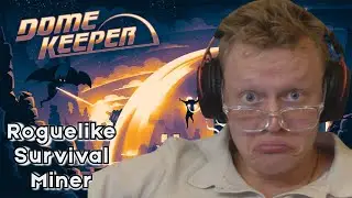 Flying Swords Against Alien Hordes - A Roguelike Survival Miner - Dome Keeper