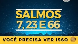 Salmo 7, 23 e 66 – Para meditar antes de dormir