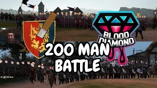 200 MAN BATTLE | BD & CI VS BRE & VSC | Persistent Bannerlord