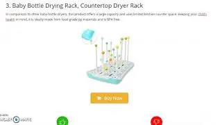 Best baby bottle drying racks