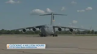 Joint Base Charleston celebrates 4,000,000th flying hour of C-17