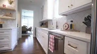 Dilworth Kitchen Remodel with Diamond Patterned Backsplash Tile