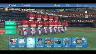 How to upgrade  or recruit players in baseball 9