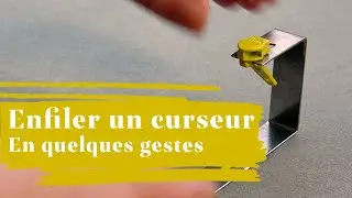 Enfiler un curseur sur une fermeture &eacute;clair | Un DIY de KREANDO