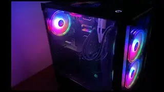 Apevia Genesis-BK Mid Tower Gaming Computer Case  🖥️ Gadgetify