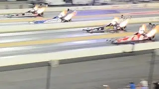 Zmax dragway 4 wide [ top fuel, nitro funny car and nitro drag bike] qualifying september 19th 2025