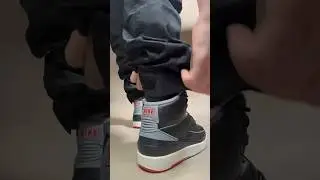 QUICK ON FOOT LOOK AT THE AIR JORDAN 2 &ldquo;BLACK CEMENT&rdquo; ARE YOU LOOKING TO ADD THESE TO THE COLLECTION