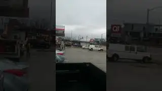 St. Louis fire engine responding on Jefferson Ave