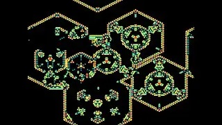 Persistence of Fragility #cellularautomata #mathart #algorithmicart #algorist #iterati