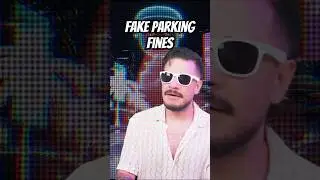 Fake parking fines 🅿️ #miami #miamilife #miamicomedy