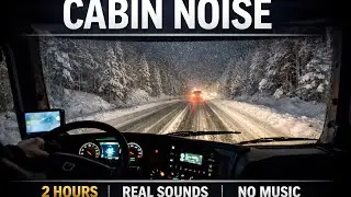 Norway Winter Drive | Real Road Noise | No Music | Background Sound